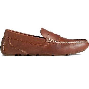 Sperry Harpswell Penny Hnede - Panske Mokasíny